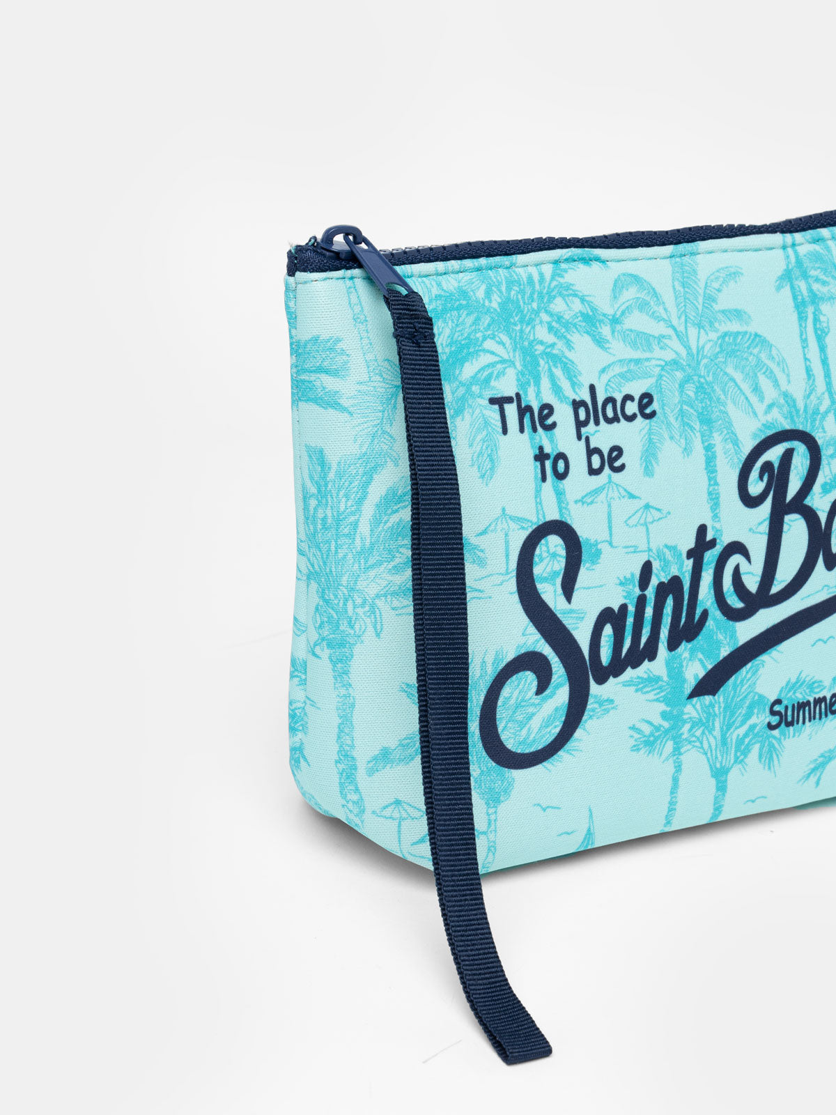 Toile de Jouy scuba pochette Aline