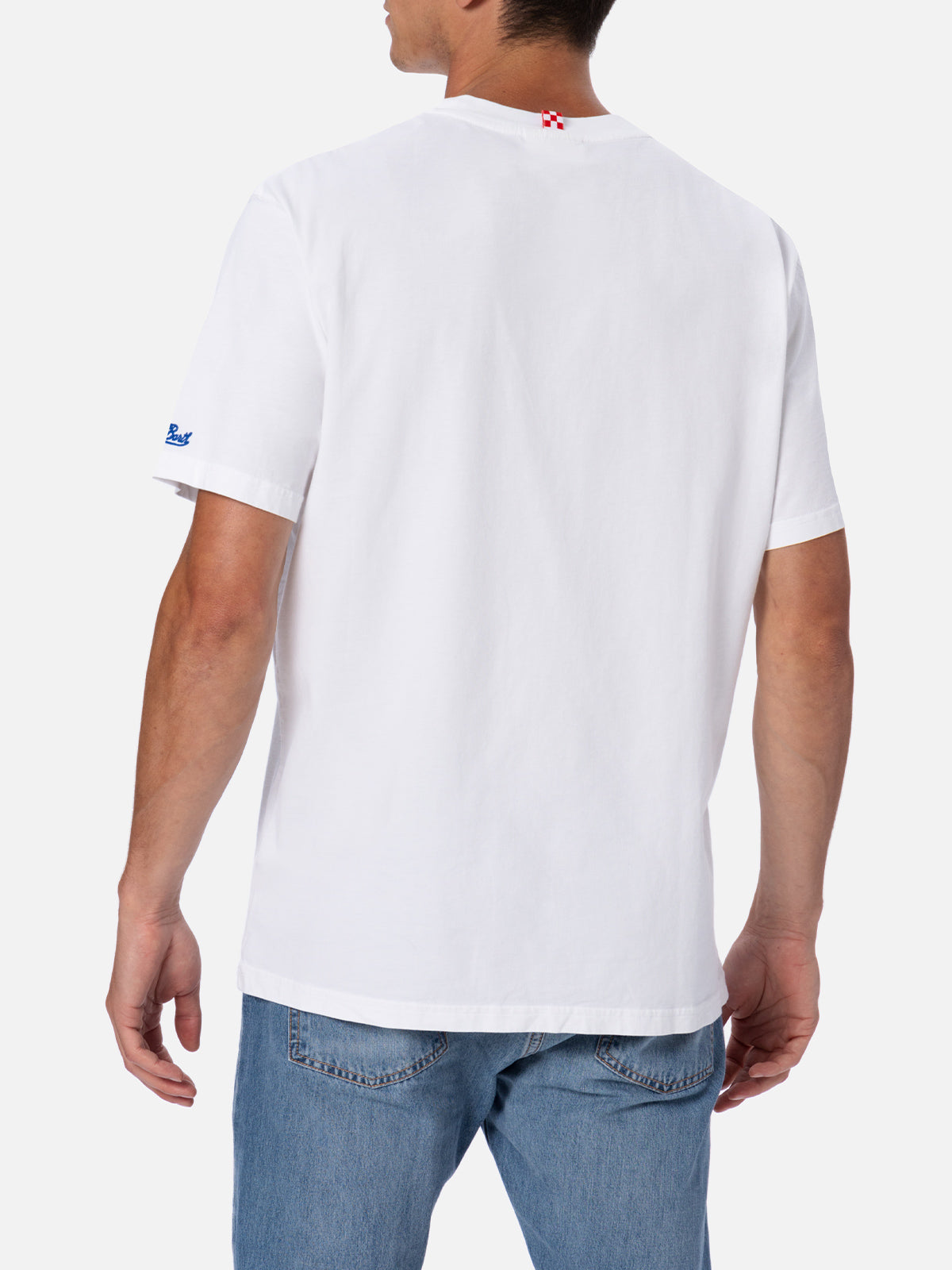 T-shirt uomo in cotone Austin con ricamo Estathé | EDIZIONE SPECIALE ESTATHE'