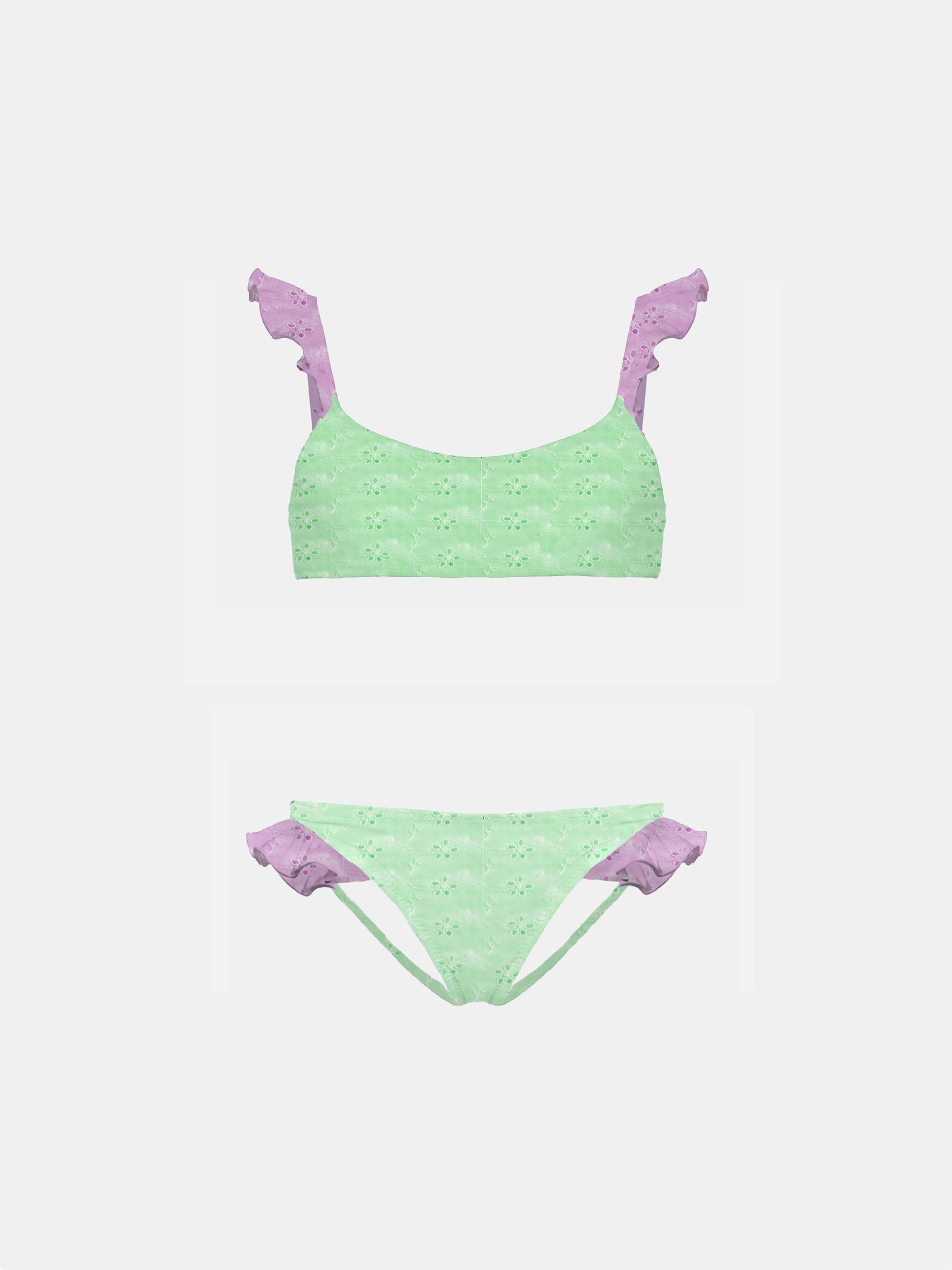 Girl bikini with ruffle - MC2 Saint Barth
