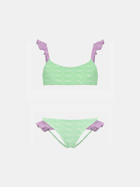 Girl bikini with ruffle - MC2 Saint Barth