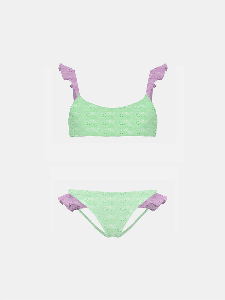 Girl bikini with ruffle - MC2 Saint Barth