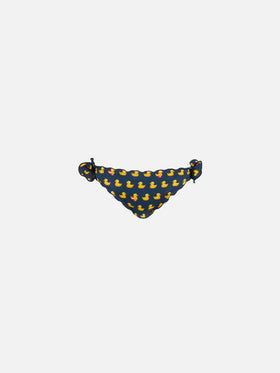 Girl swim briefs with ducky print - MC2 Saint Barth