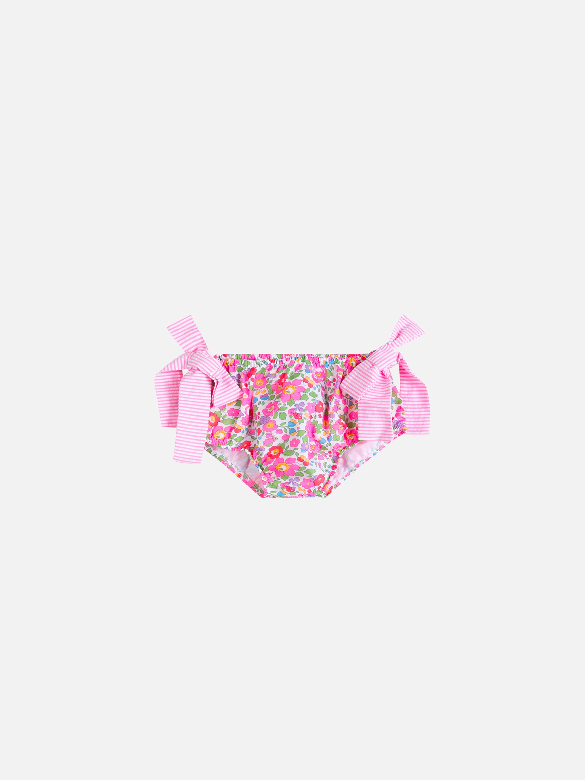 Baby girl swim briefs with embroidery - MC2 Saint Barth