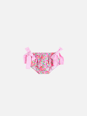 Baby girl swim briefs with embroidery - MC2 Saint Barth
