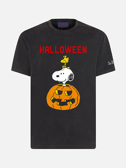 Man heavy cotton t-shirt with Halloween print | SNOOPY - PEANUTS™ SPECIAL EDITION - MC2 Saint Barth