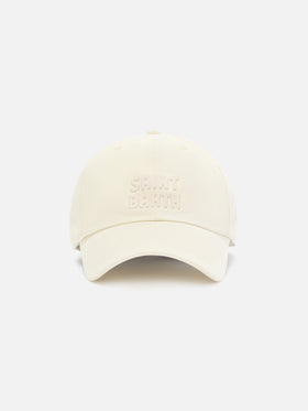 Gorra Studio color off white Baseball con bordado del logo 