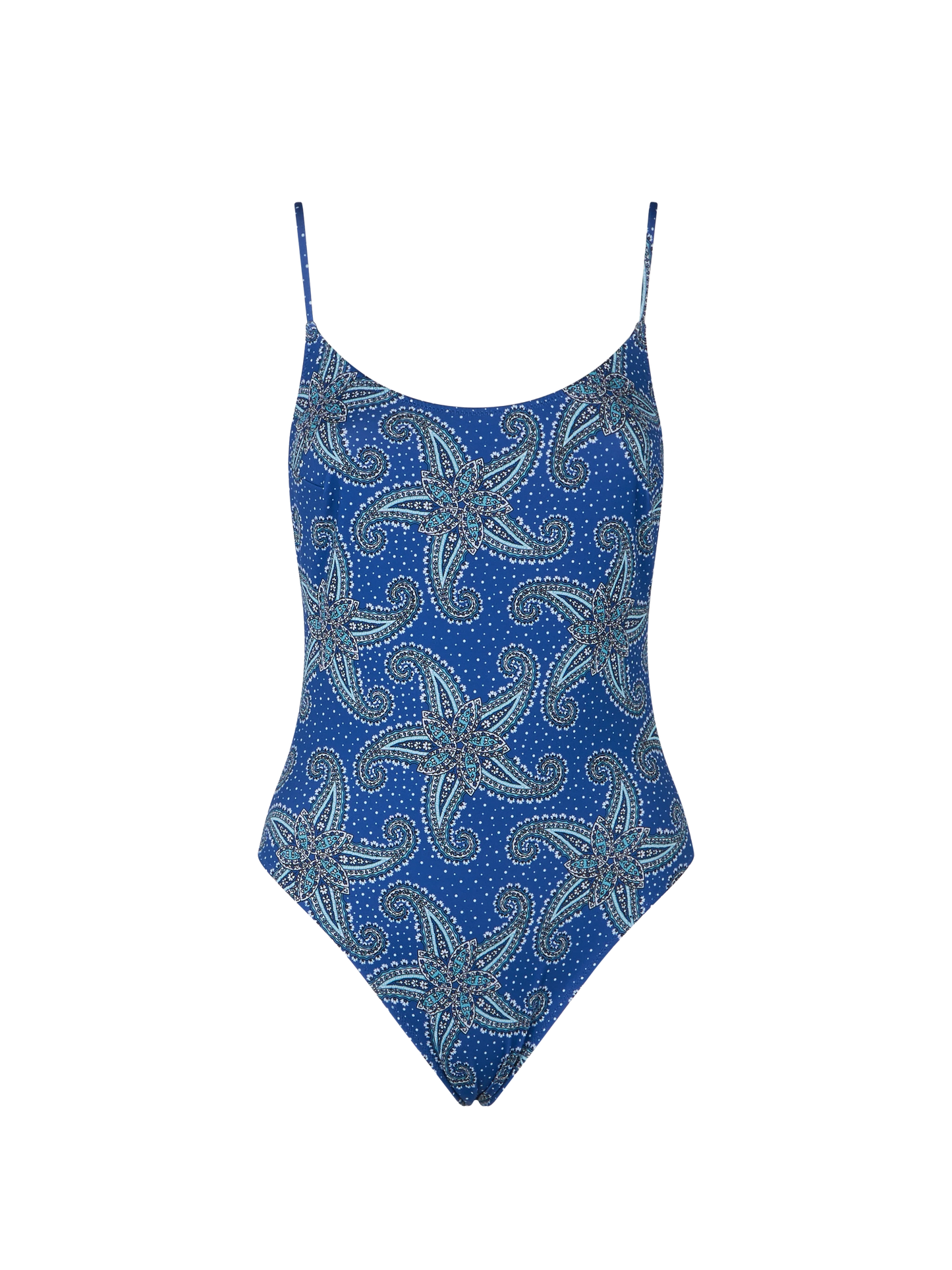 Paisley star print one piece swimsuit - MC2 Saint Barth