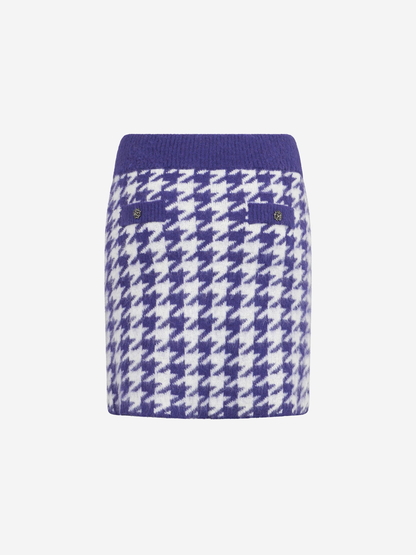 Woman knitted skirt with jewel buttons - MC2 Saint Barth