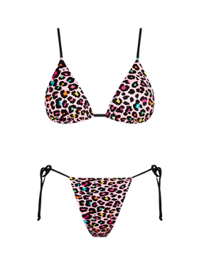 Woman triangle bikini with leopard print - MC2 Saint Barth