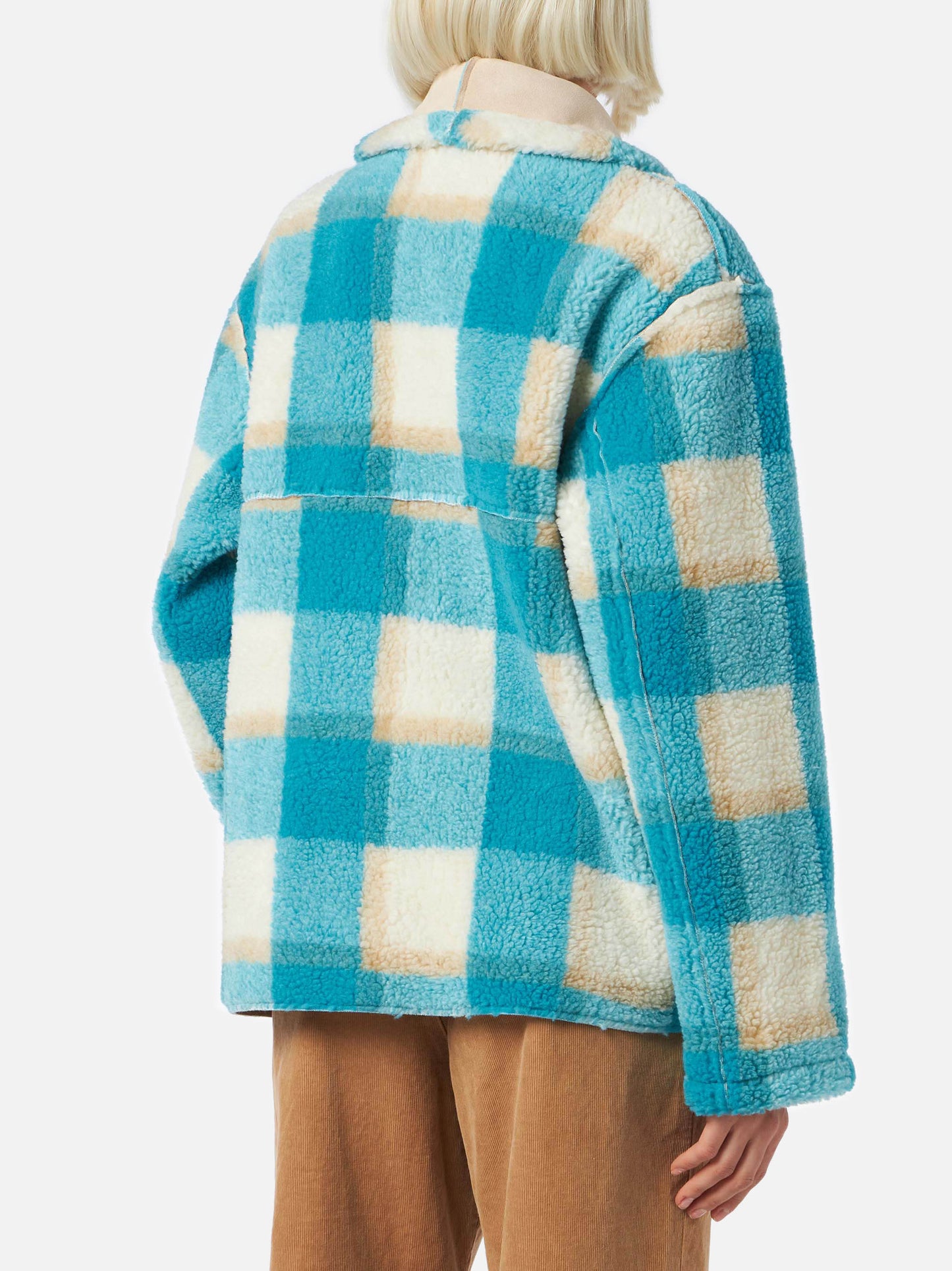 Giubbotto da donna in shearling reversibile