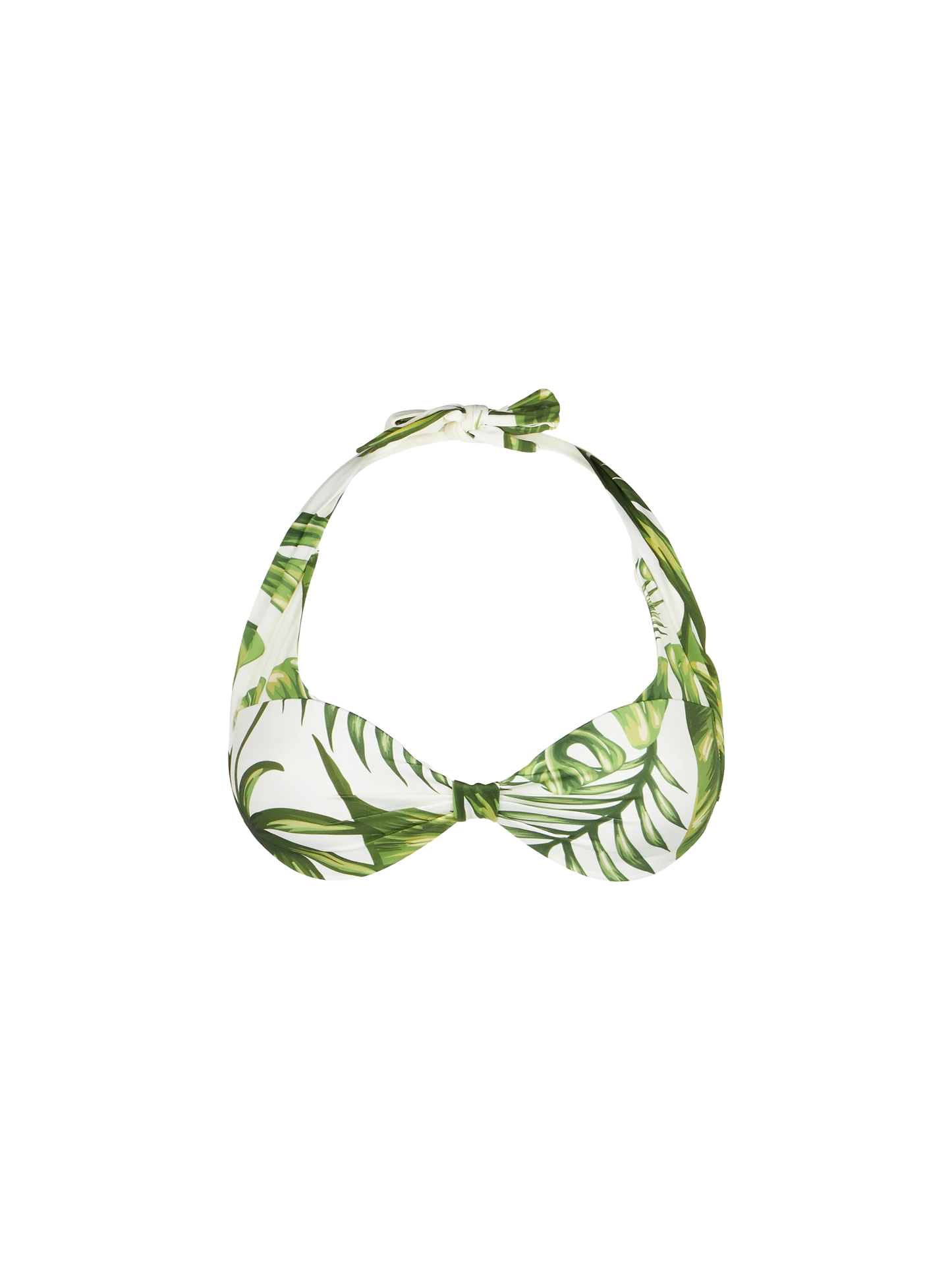 Tropical leaves print bralette - MC2 Saint Barth