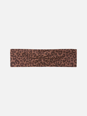 Studio-Haarband mit Leopardenmuster 