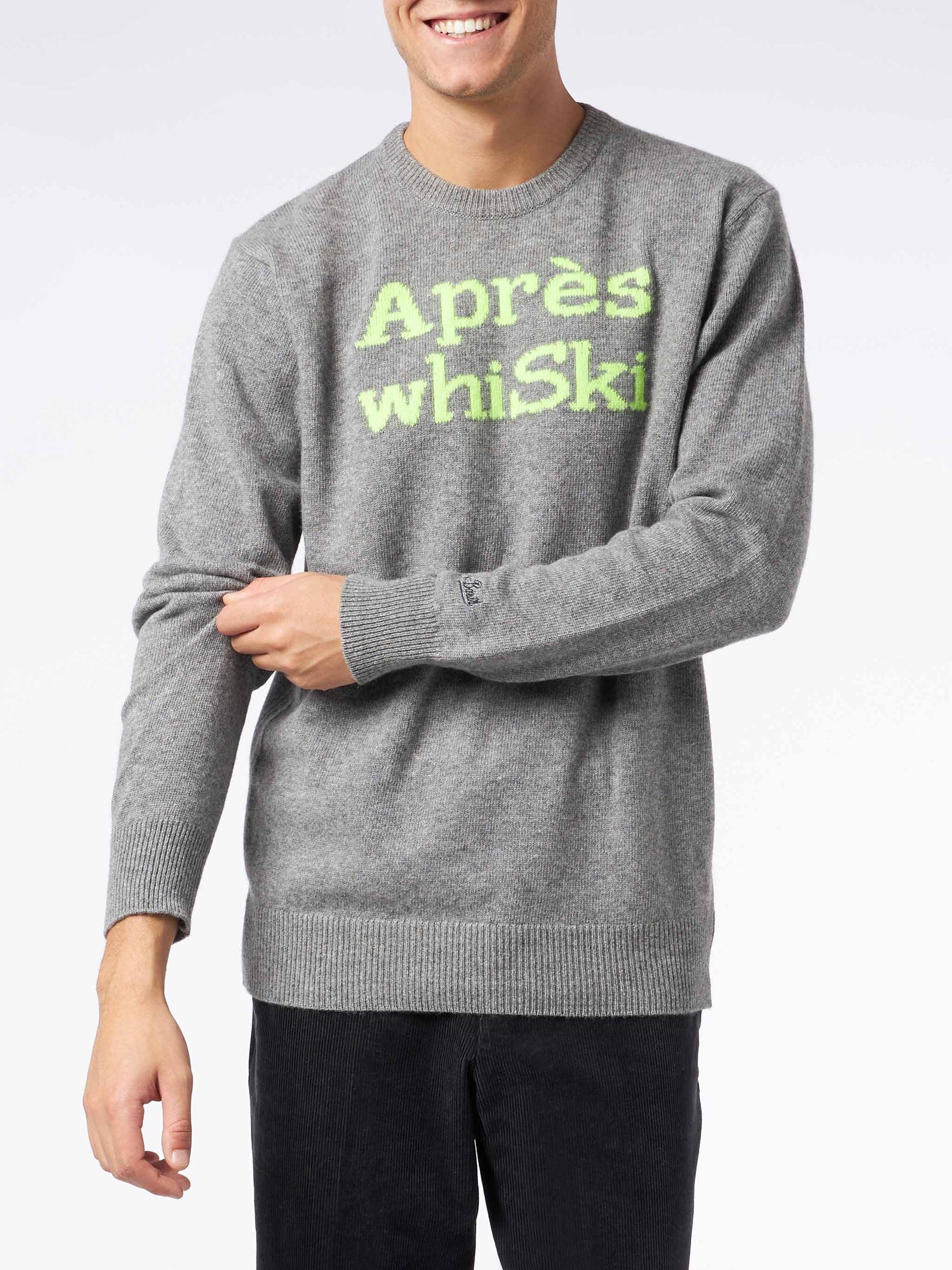 Après whiSki blended cashmere man's sweater - MC2 Saint Barth