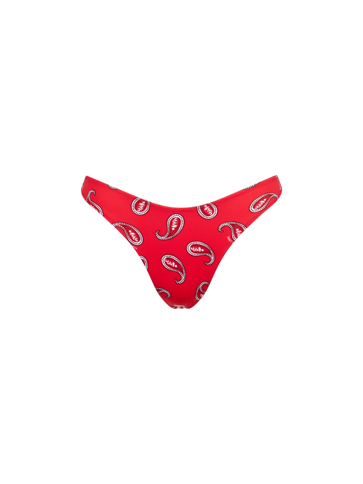 Woman triangle bikini with paisley print - MC2 Saint Barth