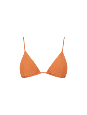 Woman orange triangle top - MC2 Saint Barth