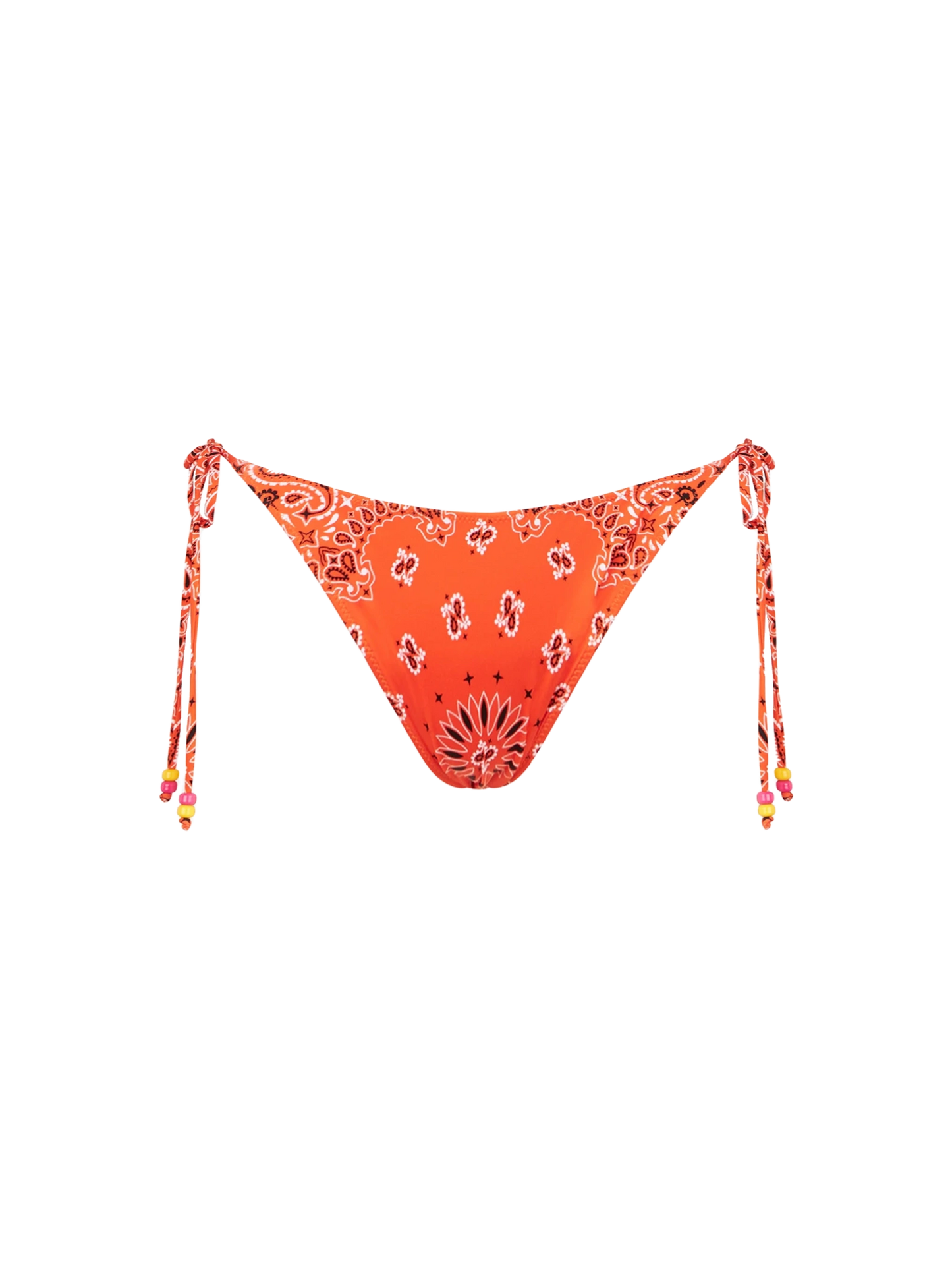 Woman swim briefs with bandanna print - MC2 Saint Barth