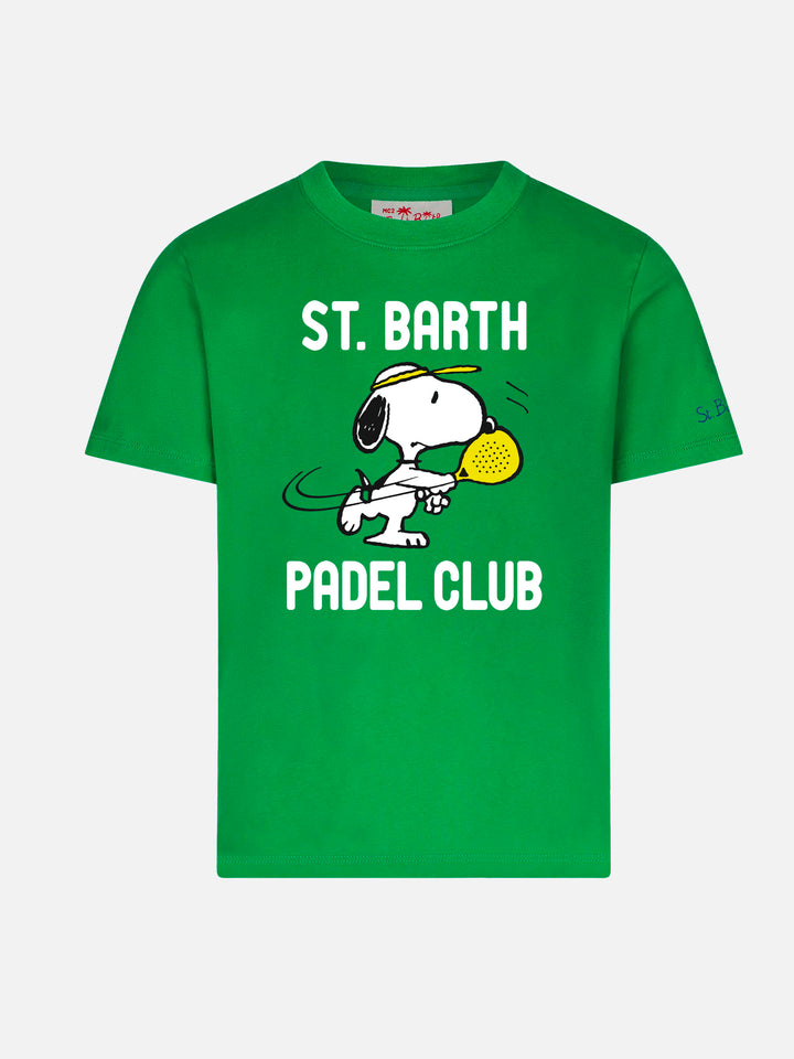 Boy cotton t-shirt with Snoopy print | SNOOPY - PEANUTS™ SPECIAL EDITION - MC2 Saint Barth