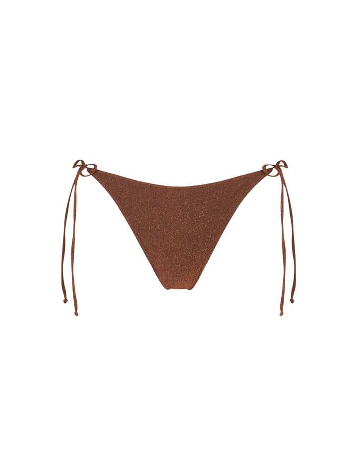 Woman brown lurex bralette bikini - MC2 Saint Barth