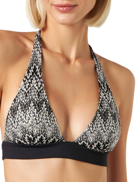Woman knitted triangle top - MC2 Saint Barth