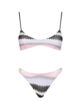 Woman chevron bralette bikini - MC2 Saint Barth