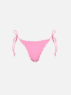 Slip mare Miami embossed animalier e taglio sgambato