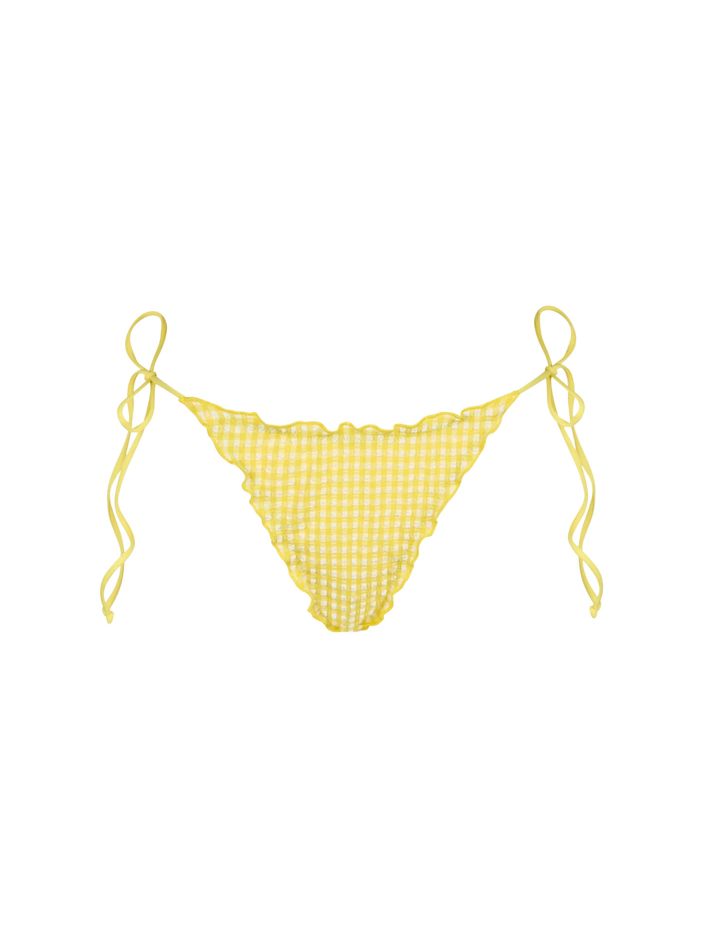 Woman seersucker cheeky swim briefs Miami - MC2 Saint Barth