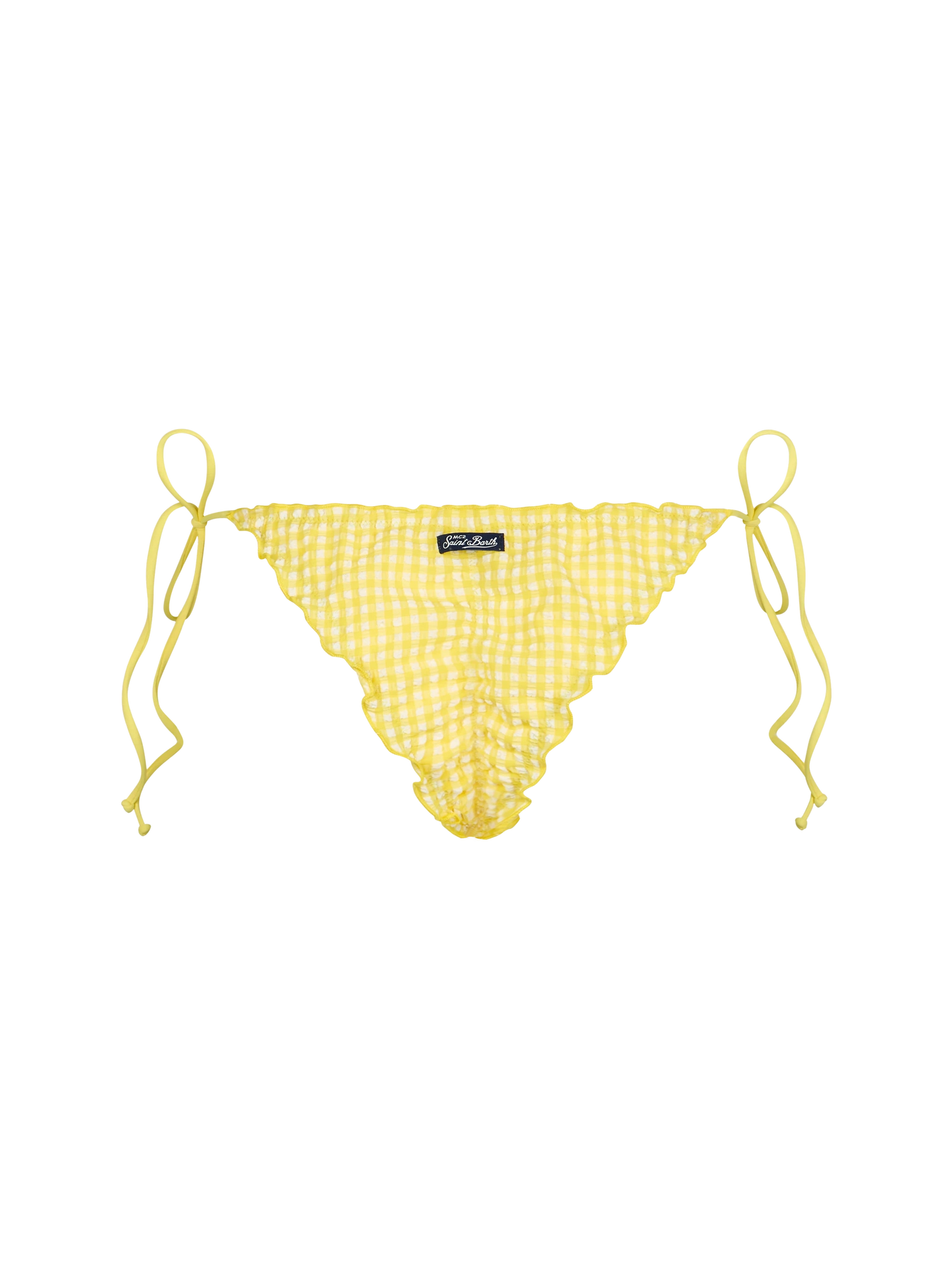 Woman seersucker cheeky swim briefs Miami - MC2 Saint Barth