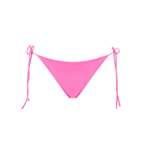 Woman fluo pink swim briefs with side laces - MC2 Saint Barth