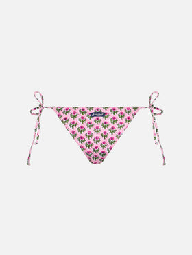 Woman radical flower classic swim briefs Marielle - MC2 Saint Barth