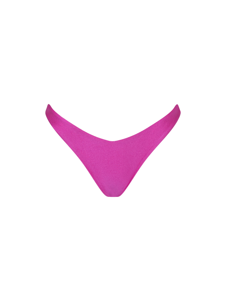 Woman fuchsia bralette bikini (shoulder straps sold separately) | APERIKINI COLLECTION - MC2 Saint Barth