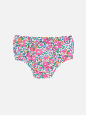 Infant bloomers Pimmy with Betsy print | MADE WITH LIBERTY FABRIC - MC2 Saint Barth