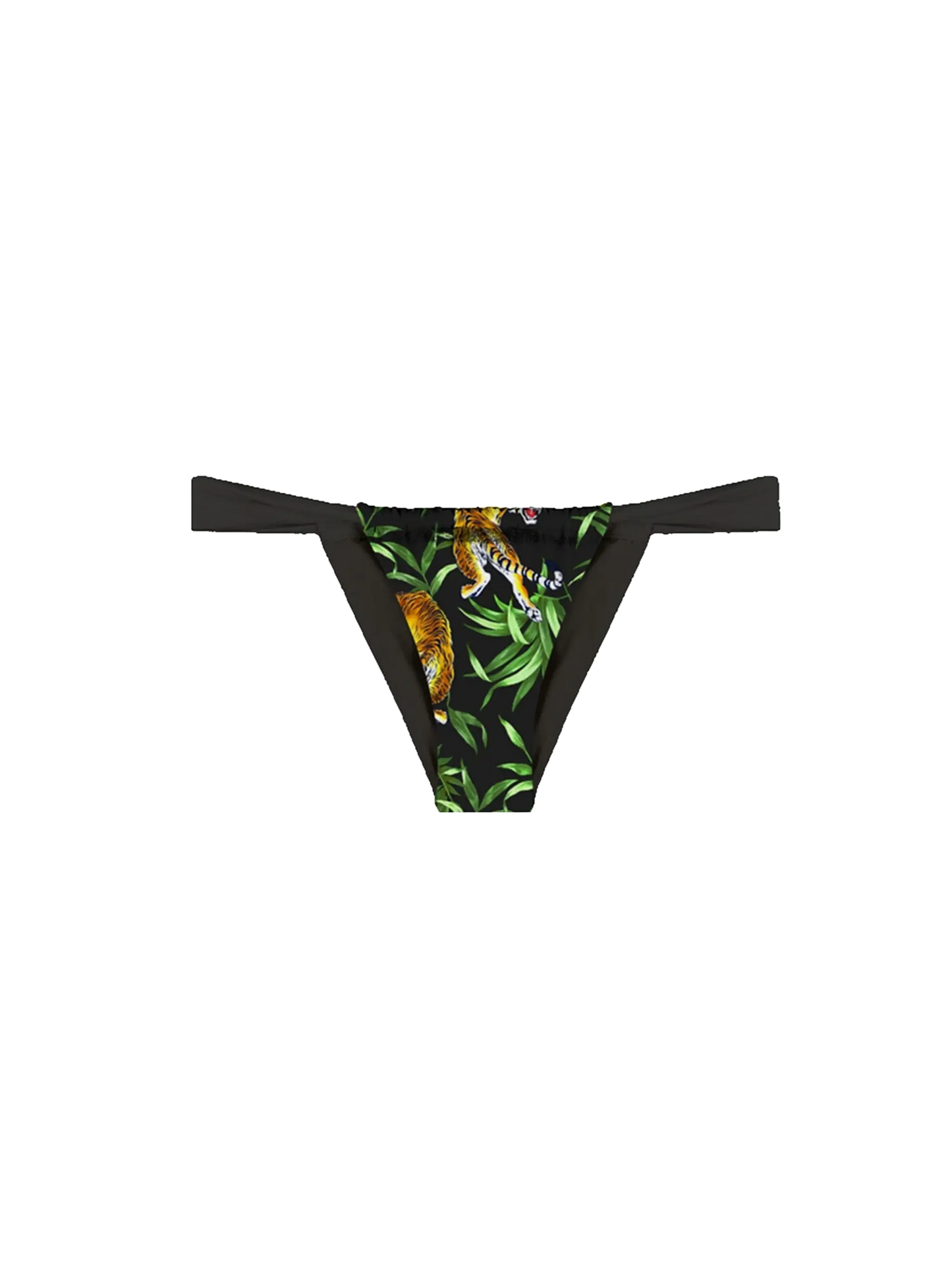 Cheeky swim briefs with tiger print - MC2 Saint Barth