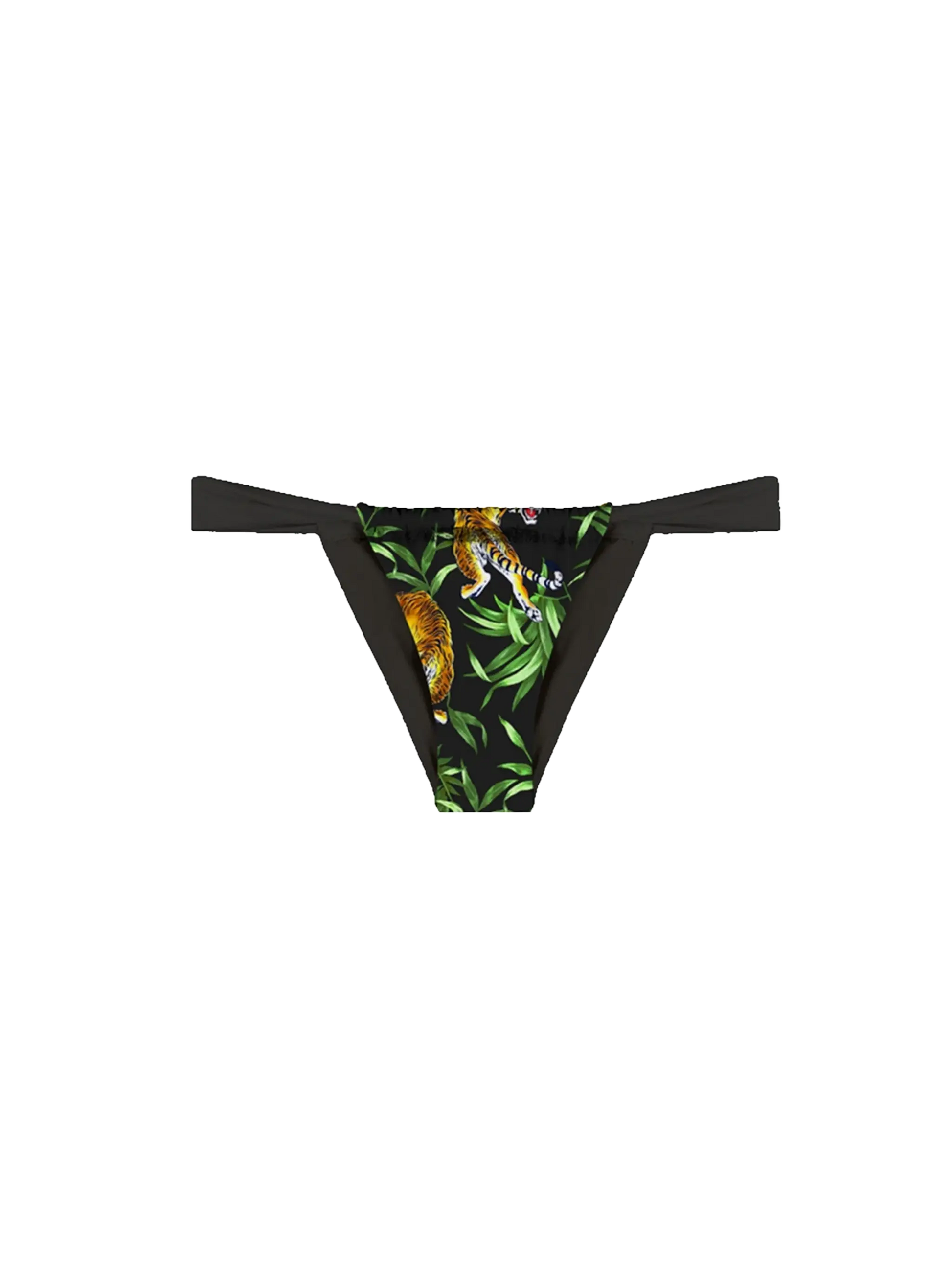 Cheeky swim briefs with tiger print - MC2 Saint Barth