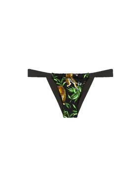 Cheeky swim briefs with tiger print - MC2 Saint Barth