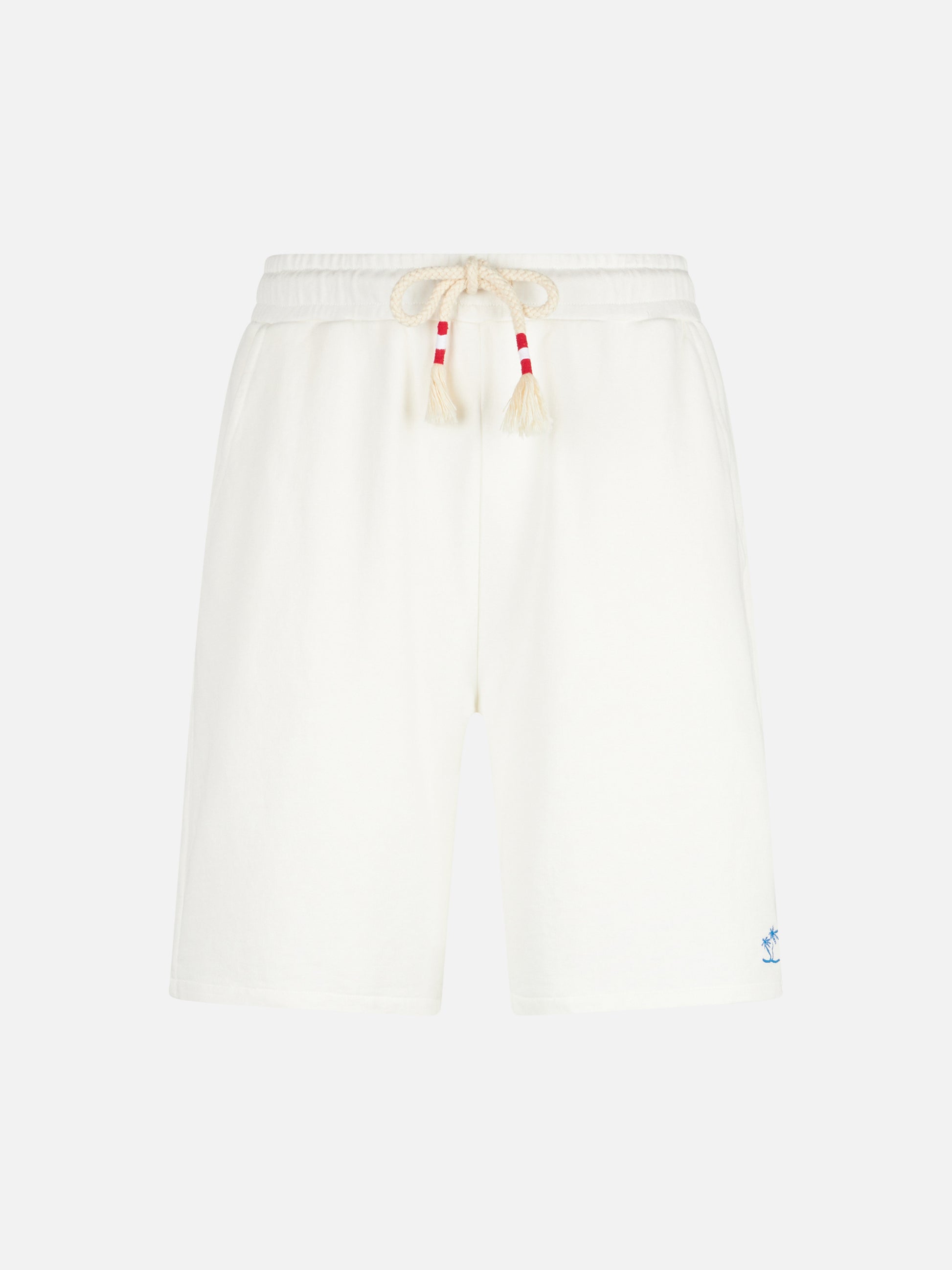 Man white cotton bermuda - MC2 Saint Barth