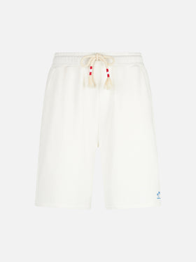 Man white cotton bermuda - MC2 Saint Barth