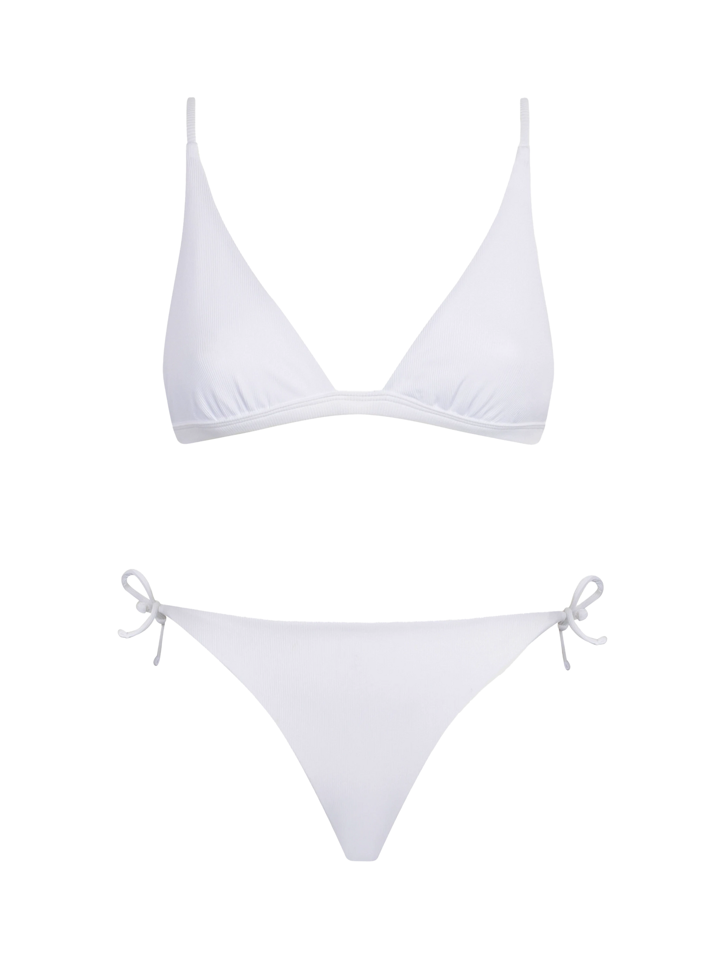 Woman white triangle bikini - MC2 Saint Barth