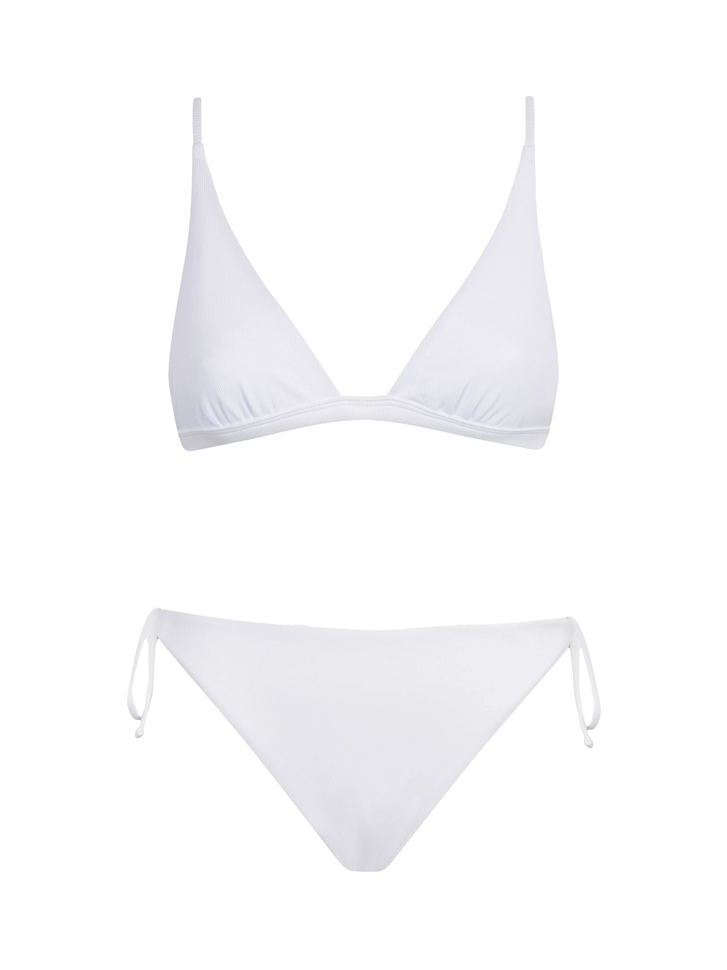 Woman white triangle bikini - MC2 Saint Barth