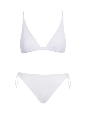 Woman white triangle bikini - MC2 Saint Barth
