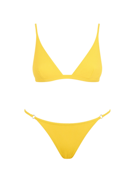 Woman yellow triangle bikini - MC2 Saint Barth