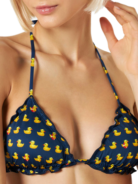 Sagittarius Moon duck print bikini