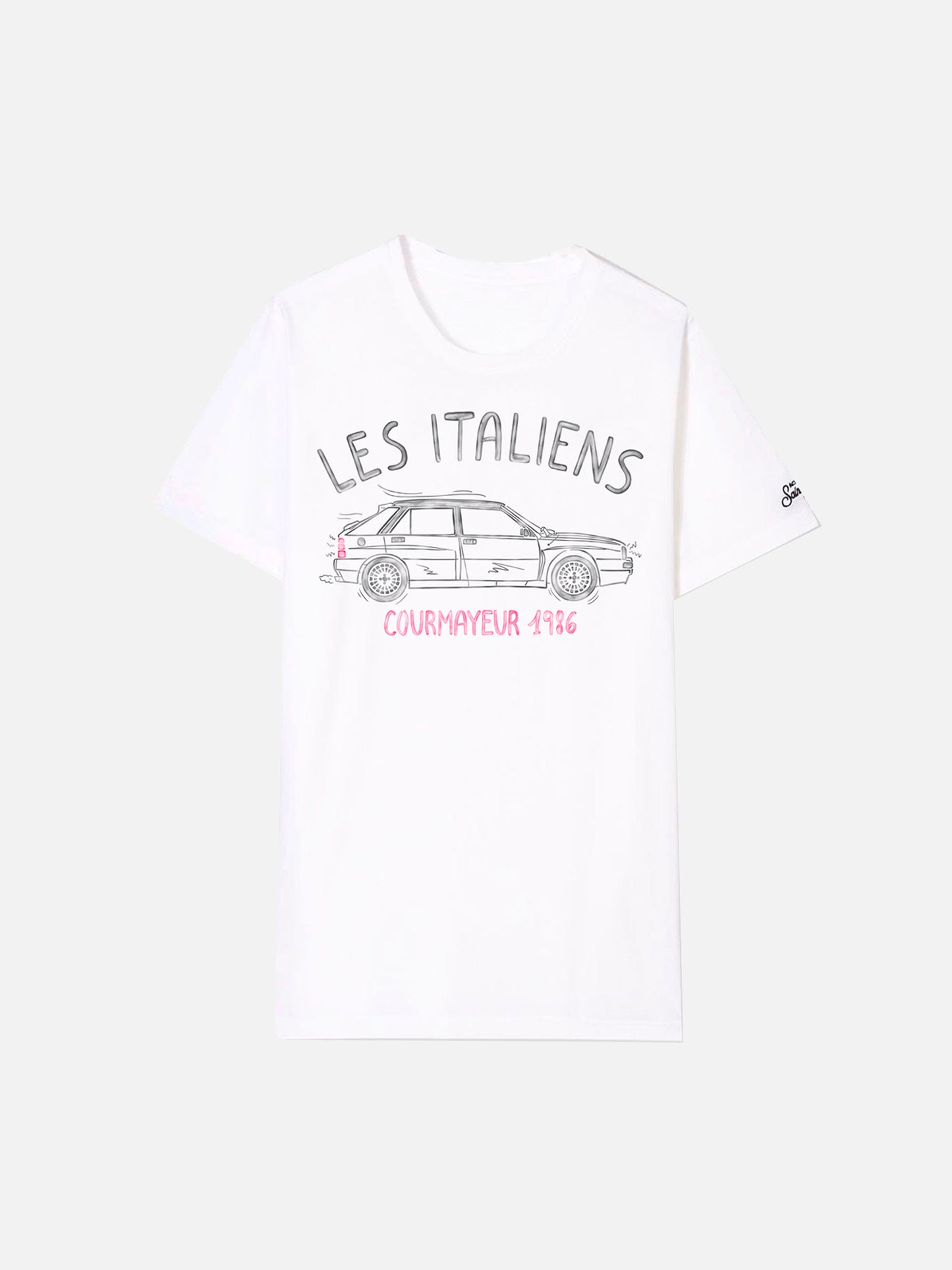 Les Italiens Courmayeur 1986 cotton t-shirt - MC2 Saint Barth