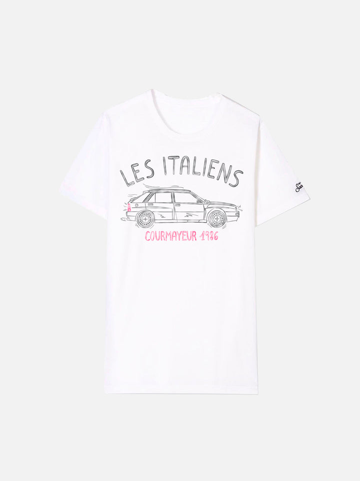 Les Italiens Courmayeur 1986 cotton t-shirt - MC2 Saint Barth