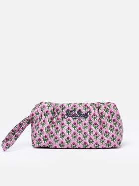Flower patch quilted Small Pouch - MC2 Saint Barth