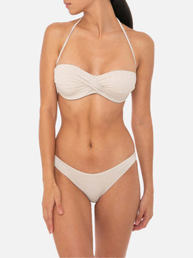 Gold bandeau bikini - MC2 Saint Barth