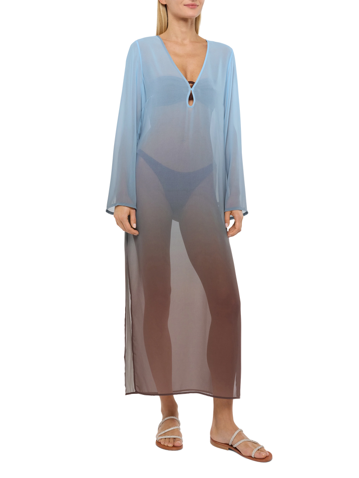 Agatha georgette maxi dress - MC2 Saint Barth