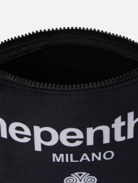 Aline Pouch in wool-effect fabric with Nephenta print | NEPENTHA SPECIAL EDITION