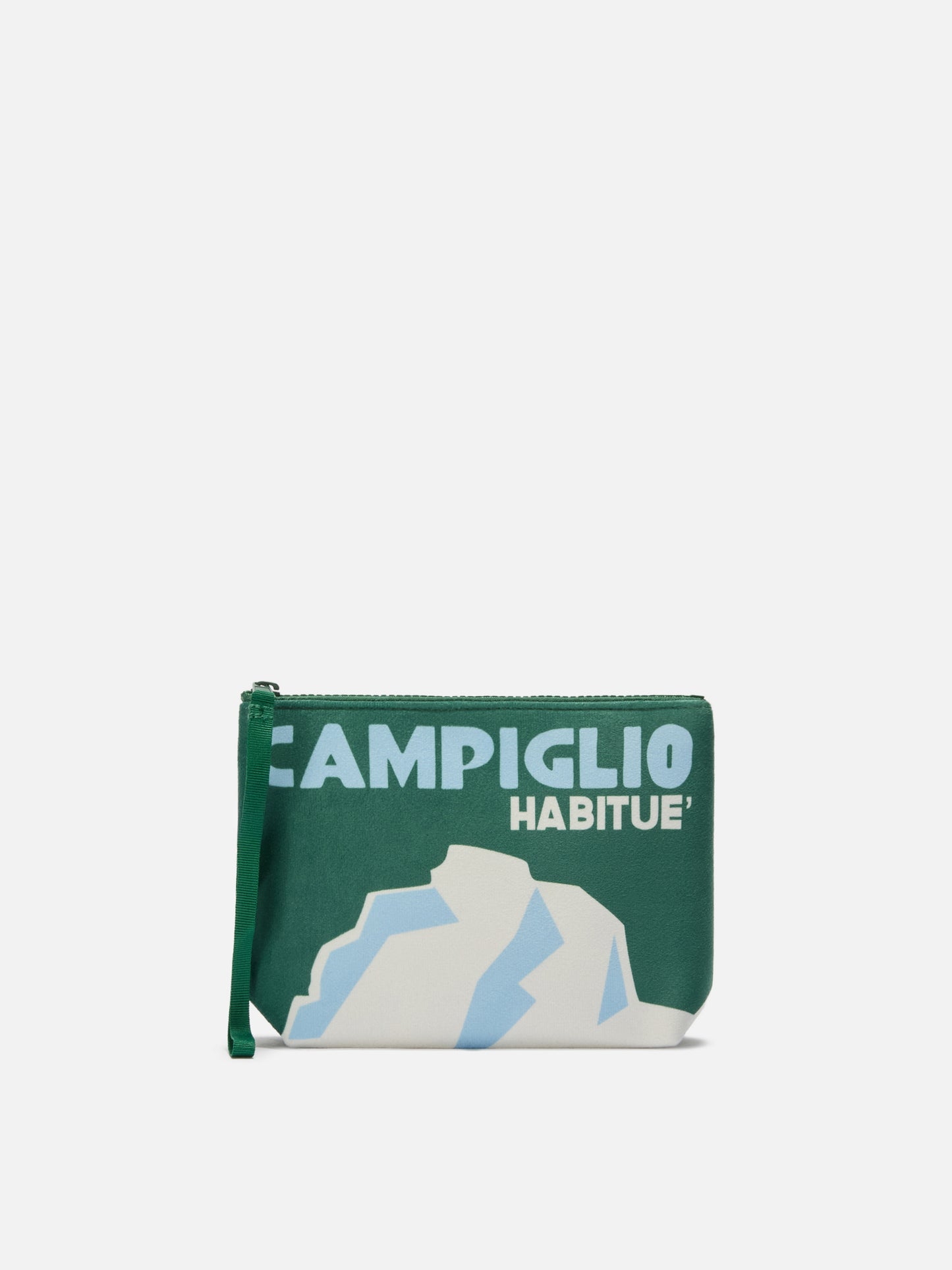 Aline-Pouch aus Stoff in Wolloptik mit Campiglio-Print