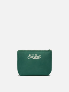 Aline-Pouch aus Stoff in Wolloptik mit Campiglio-Print