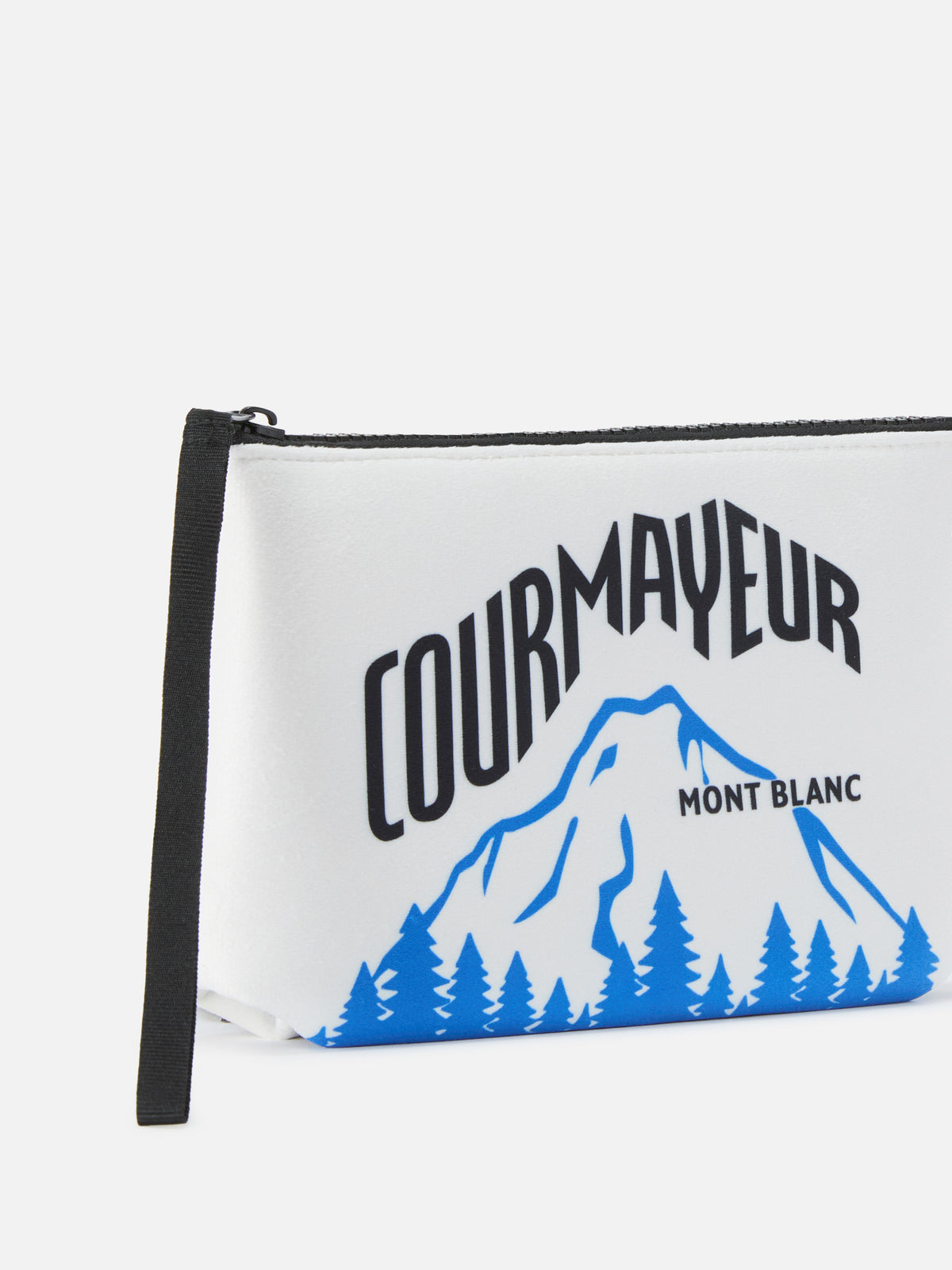 Aline pochette blanc cassé avec imprimé Mont Blanc | Special edition 